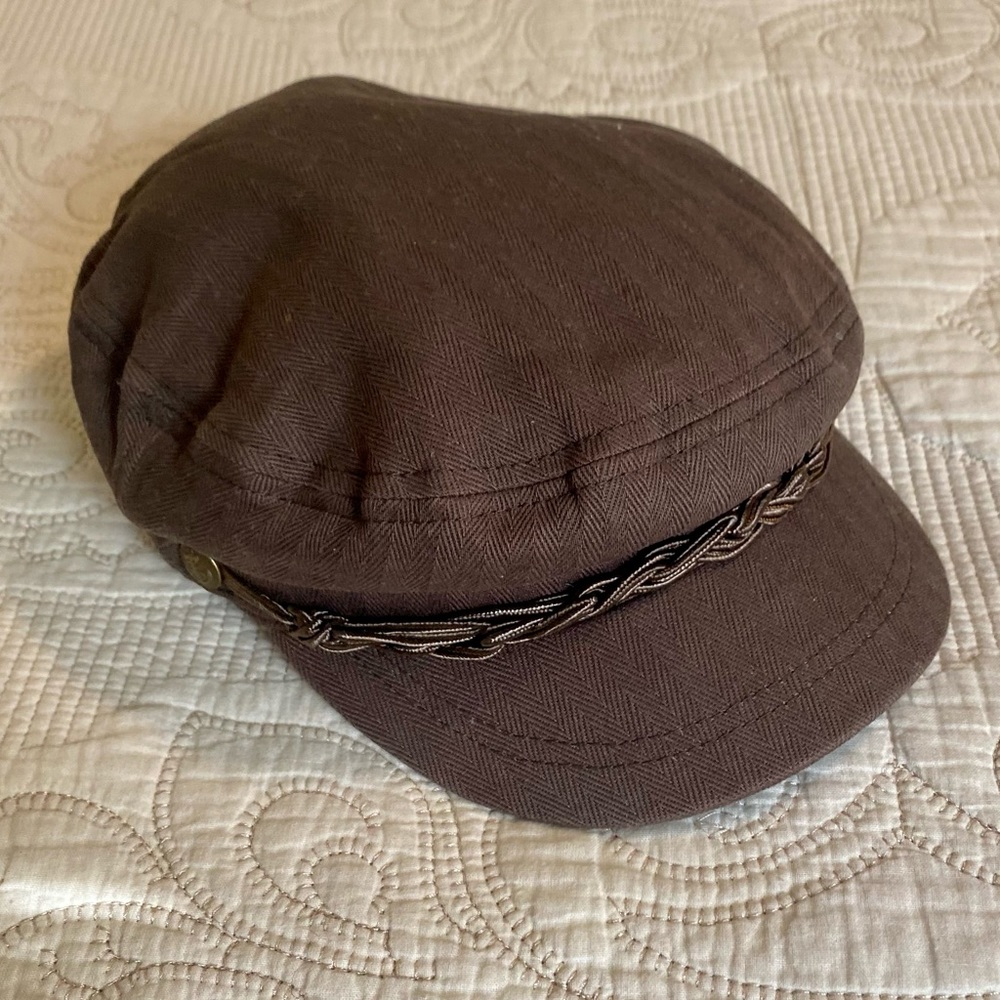 Brixton x Spot Skatepark of Tampa Cap Size M 7 1/4 58cm Brown UNISEX